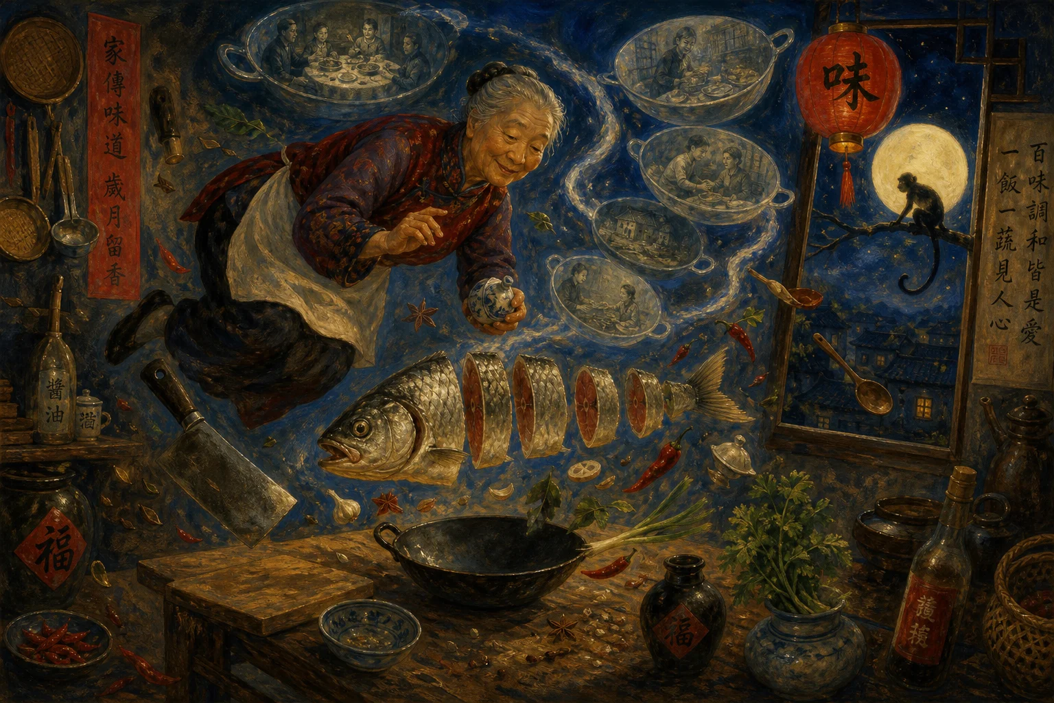 Hero image for Gong Xi Fa Cai --- and fried fish Haka style