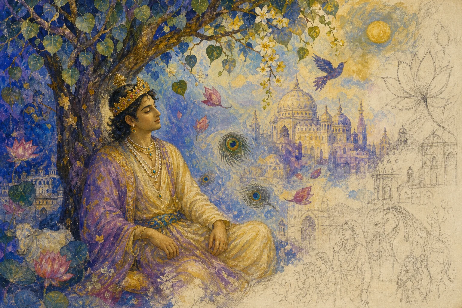 Hero image for In the kingdom Shakya long ago there lived the beautiful prince Siddhartha