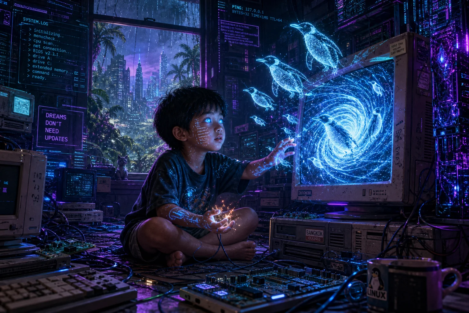 Hero image for But I want to play Linux, Daddy!
